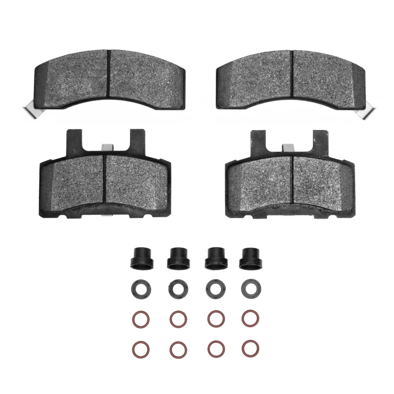 Chevrolet Tahoe Brake Pads - Front - R1 Concepts - Semi Met - `88-`02
